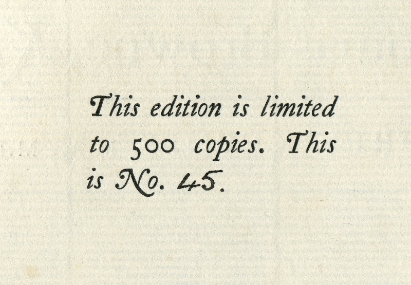 A BIBLIOGRAPHY OF SIR THOMAS BROWNE limited 500 copies