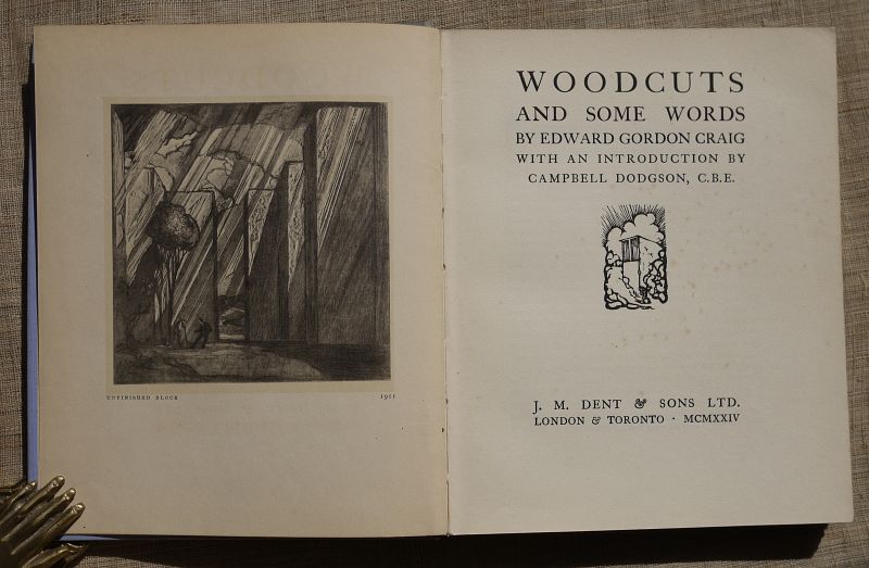 1924 Gordon Craig Woodcuts titlepage01