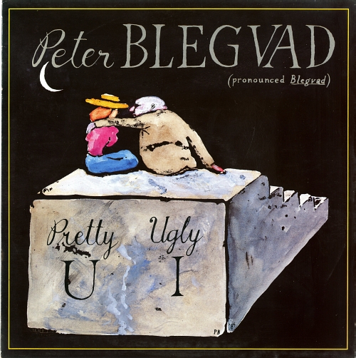Peter Blegvad『Pretty U Ugly I』（1985年、Virgin）12インチ盤ジャケット
