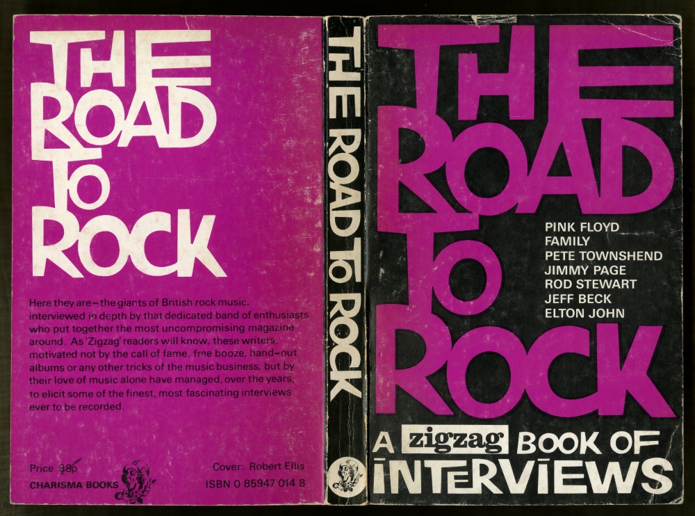 Pete Frame編『THE ROAD TO ROCK: A zigzag BOOK OF INTERVIEWS』（1974年、CHARISMA BOOKS）
