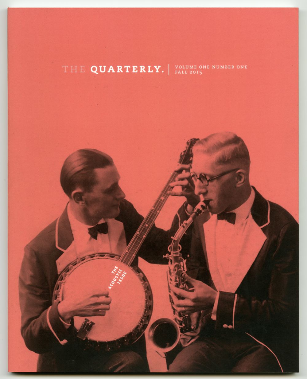 『Quarterly』（VOLUME ONE NUMBER ONE FALL 2015、DESIGN OBSERVER）表紙