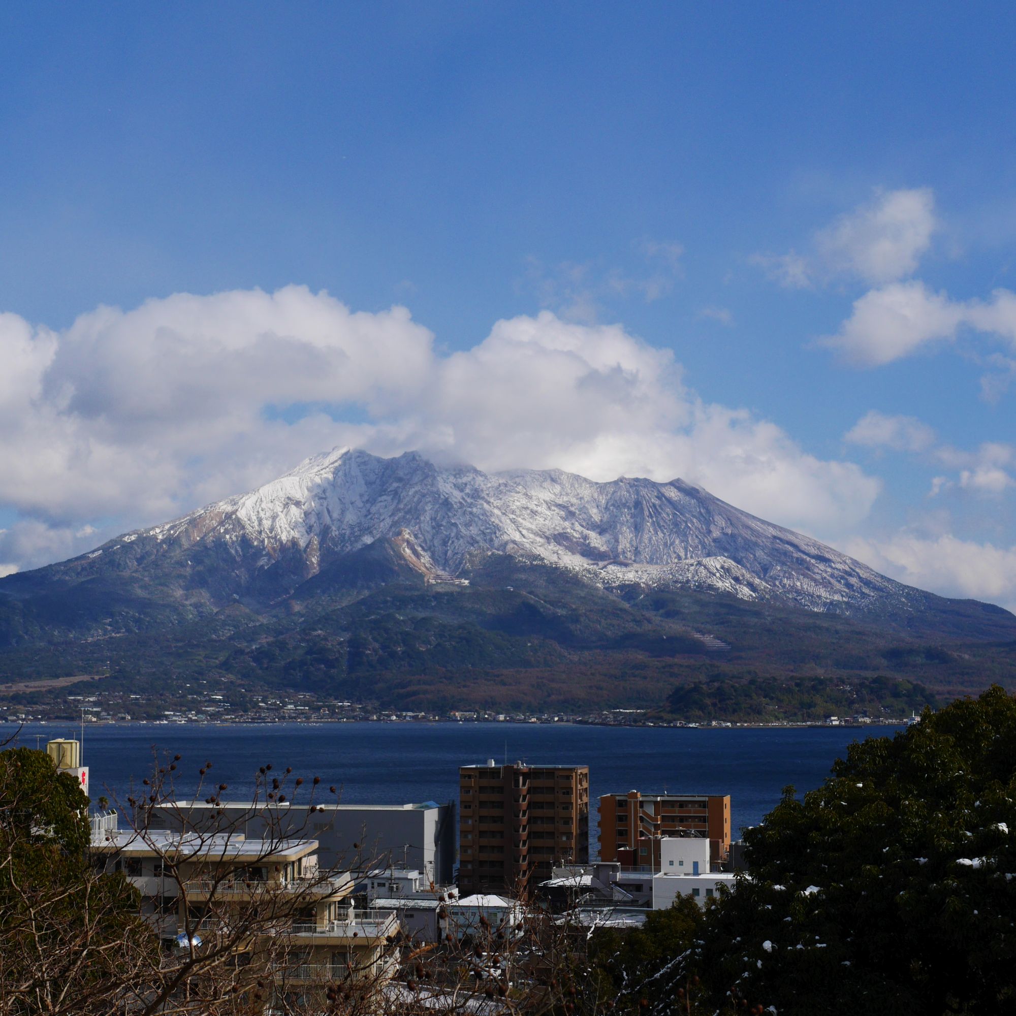 2026年2月8日桜島雪景色01