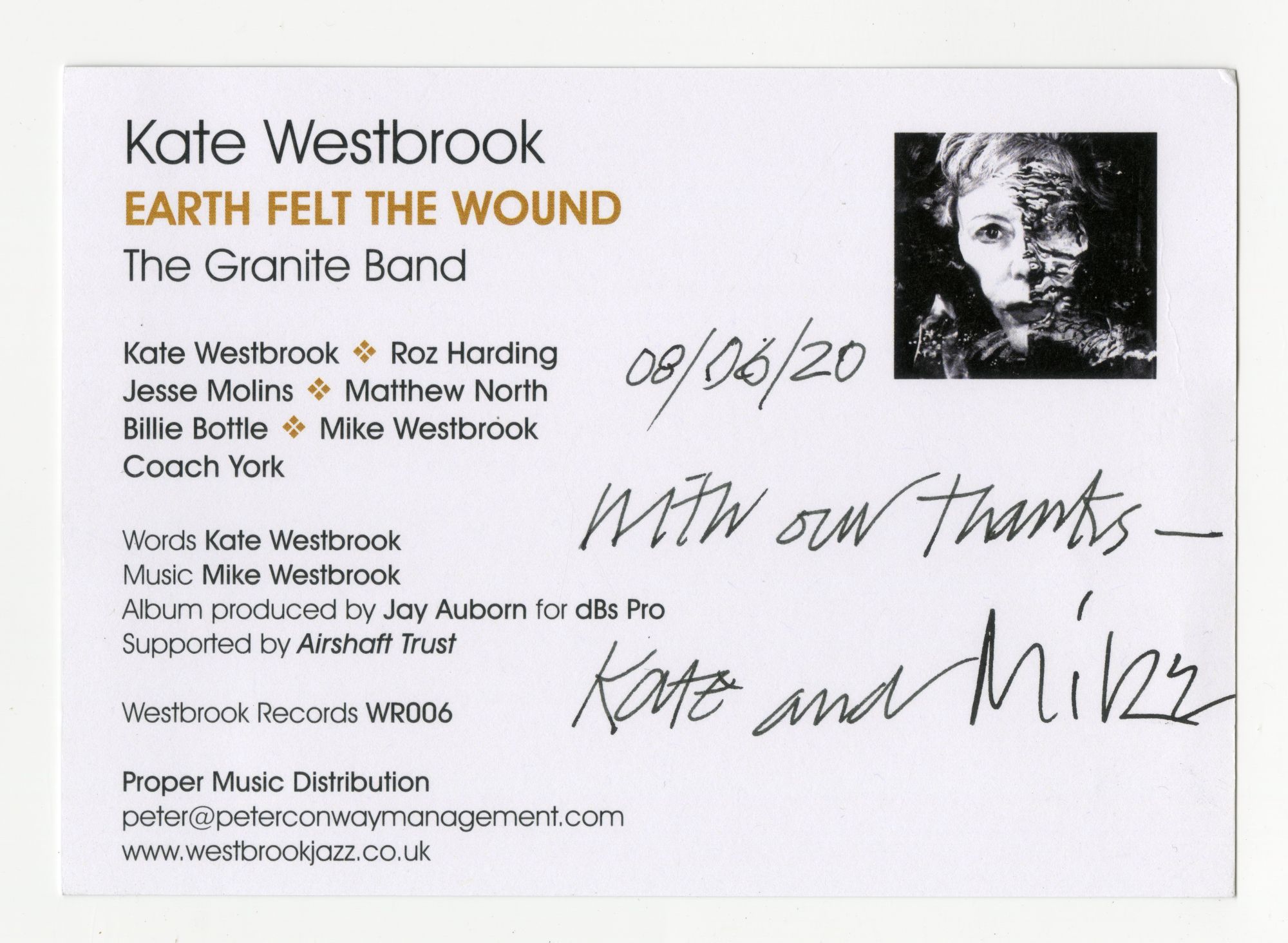 2020年のGranite Band01